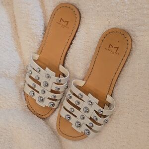 Marc Fisher studded sandals